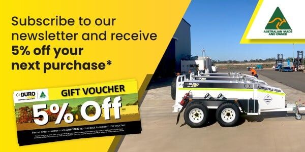 Subscribe to our Newsletter Durotank