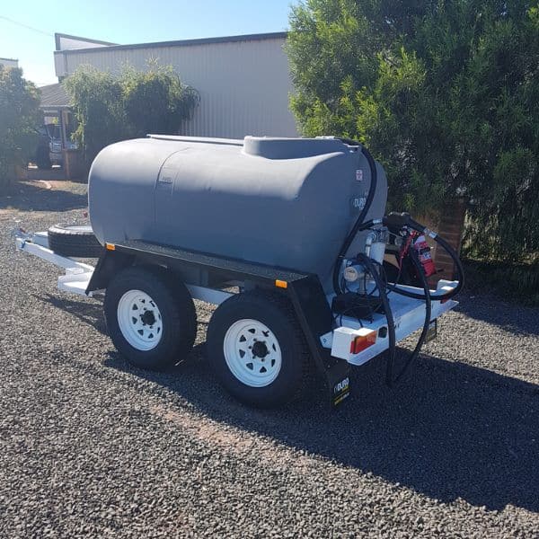 2,000L Poly Diesel Trailer